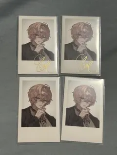 にじさんじ Y4T4 Welcome Goods 九里詠太 チェキカード セット - メルカリ