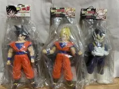 ドラゴンボール ビックサイズ ソフビ フィギュア 悟空 ベジータ まとめ売り