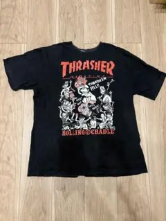ROLLING CRADLE×THRASHERグラフィックTシャツ