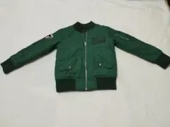 RAD CUSTOM 限定版 MA-1ジャケット グリーン　サイズ: 110