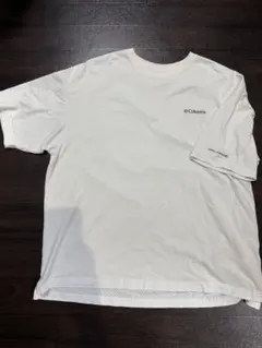 【Columbia】オムニフリーズゼロ バックプリント Tシャツ Lサイズ 白のサムネイル