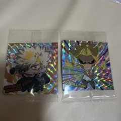 僕のヒーローアカデミア シールウエハース UR 爆豪 勝己　オールマイト