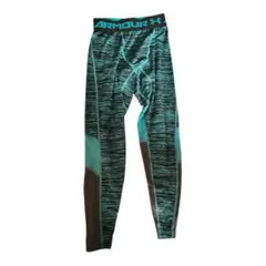 アンダーアーマー フィットネス・タイツ ターコイズ・ブラウン