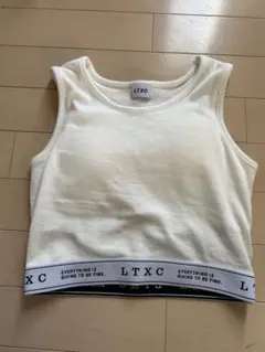 ラブトキ　タンクトップ　ショート丈　カップ付き　160