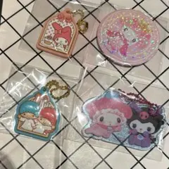 新品未開封 マイメロ クロミ ベビー アクキー　その他キーホルダー 缶バッチ