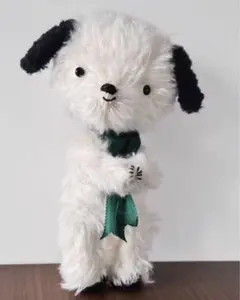 ♡作家ぬいぐるみ作家わんこ犬アーティストベア野ばら社アンティークベア作家ベア花冠 ショップ準備中です⭐️⠀ ⠀ 可愛いてのひらわんこたち！どうぞ