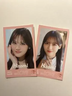 =LOVE 髙松瞳 ミニフォトカード