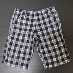 チェック柄ハーフパンツ 140