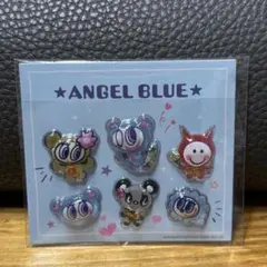 エンジェルブルー　ナルミヤキャラクターズ　ぷっくりシール セブンイレブン コラボ