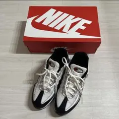 NIKE Air Max 95／25cm ／ホワイト・ブラック／箱付き
