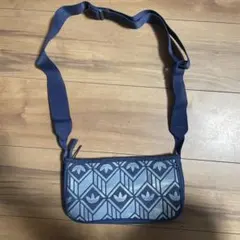 アディダス デニムショルダーバック