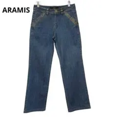 ARAMIS アラミス ストレッチデニムパンツ ストレートレッグ 38 ラメ