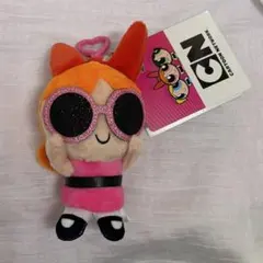 パワーパフガールズ ぬいぐるみキーリング サングラスver. ブロッサムのサムネイル