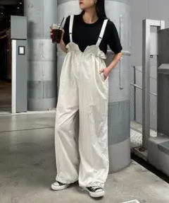 2026年最新】カラー：ホワイト系 サロペット・オーバーオール