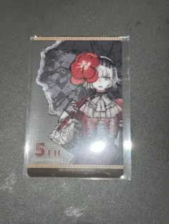 ジャックジャンヌ 5周年 クリアカード 白田美ツ騎