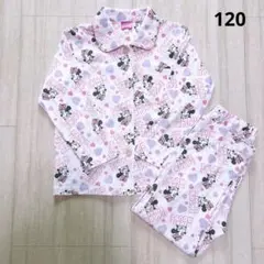 パジャマ　ミニー　ディズニー　ピンク　長袖　120