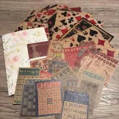 数量限定！⭐︎素材セット⭐︎ハンドメイド ジャンクジャーナル 雑記帳 コラージュ