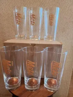 キリンメッツ　ロゴ入りグラス6個セット