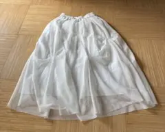 新品 38# ESCADA エスカーダ シルク オーガンジー スカート シフォン 新品 38# ESCADA エスカーダ シルク オーガンジー スカート シフォン