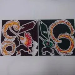 鬼滅の刃 ポップアップ アクリルマスコット 炭治郎 ＆ 煉獄