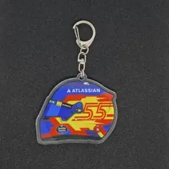 F1 グッズ アクリルキーホルダー キーリング ストラップ ラッセル 