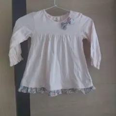 センスオブワンダー 7分袖　リバティ柄 110