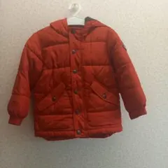 baby GAP 赤　レッド 中綿コート フード付き