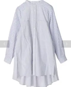 新品ストライプシャツ