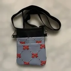 ストラップ付き　ナースポーチ　ナースポケット オーガナイザー　ソフトペンケース