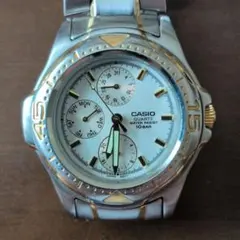 CASIO クォーツ 腕時計 シルバー　MTD-1046