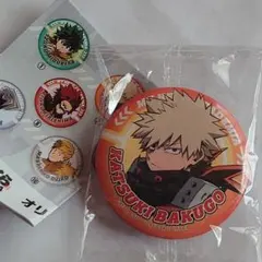 僕のヒーローアカデミア ユアネクスト特典 爆豪勝己 缶バッジ 4個