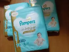 Pampers パンパース テープ Sサイズ 70枚入り3パック（210枚）のサムネイル
