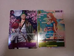 ワンピースカード　ゾロ十郎 おナミ 2nd ANNIVERSARY プロモ