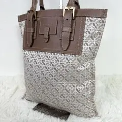 【美品】ロエベ ハンドバッグ リピート 総柄