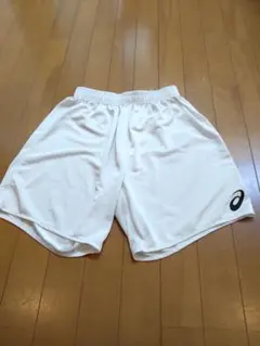 アシックス ハーフパンツ ホワイト ウエスト58㎝