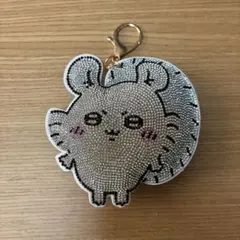 ちいかわ　ラインストーンキーホルダー　モモンガ