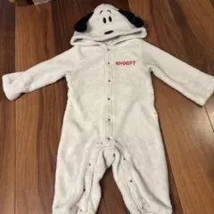 スヌーピー フリース　カバーオール ロンパース