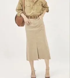 Plage プラージュ Healthy DENIMスカート 36 カットオフのサムネイル