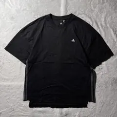 【Y9312】adidas 半袖Tシャツ　サイズL ブラック