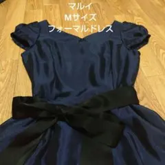 フォーマルドレス　ネイビー