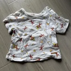 petit main おさるのジョージTシャツ 80