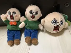 新品　3個セット　パンパンくんの日常マスコット　ベロ出し　わーい ぬくいーず