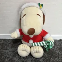 スヌーピー クリスマスぬいぐるみ　大