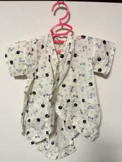 トンボと水玉模様の甚平