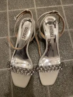 BADGLEY MISCHKA ビジューデコレーション サンダル サイズ6