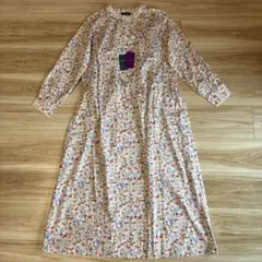 Hampstead リバティプリント コットン フレンチスリーブ　ワンピース Hampstead リバティプリント コットン フレンチスリーブ ワンピース