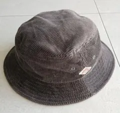 【DANTON】ダークブラウン コーデュロイ バケットハット