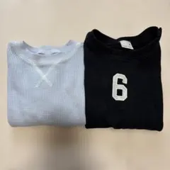 ベビー　長袖Tシャツ　ロンT 90cm２枚セット