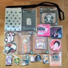 ONE PIECE 大量17種セットまとめ売り(サコッシュ、コースター等)