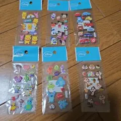 ディズニーぷっくりシールミニ　ミッキー他